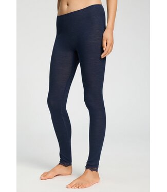 Hanro Woolen Lace Legging Deep Navy (NEW TREND)