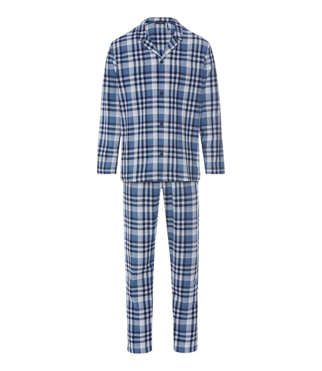 Hanro Cozy Comfort Pajama Pacific Squares (075724)