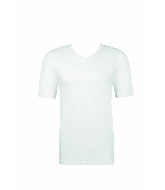 Sea Island Cotton V-Neck Shirt (073173)