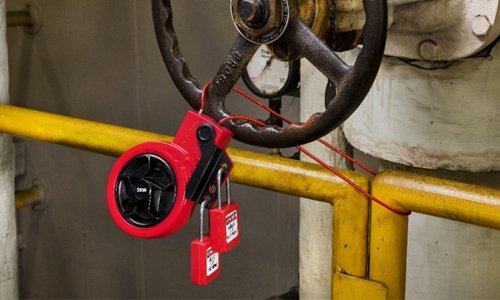 Neues Lockout-Tagout-Kabelverriegelungssystem von Master Lock