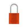 Abus Sicherheitsvorhängeschloss aus eloxiertes Aluminium orange 72/30 ORANGE