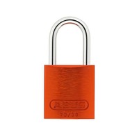 Sicherheitsvorhängeschloss aus eloxiertes Aluminium orange 72/30 ORANGE
