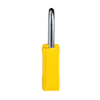 SafeKey nylon Sicherheitsvorhängeschloss gelb 150343 / 150225