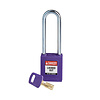 SafeKey nylon Sicherheitsvorhängeschloss lila 150233