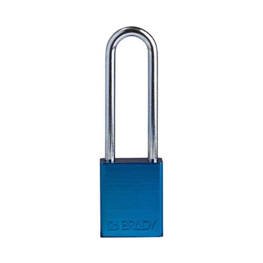 SafeKey Aluminium Sicherheitsvorhängeschloss blau 150241