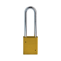 SafeKey Aluminium Sicherheitsvorhängeschloss Gelb 150285