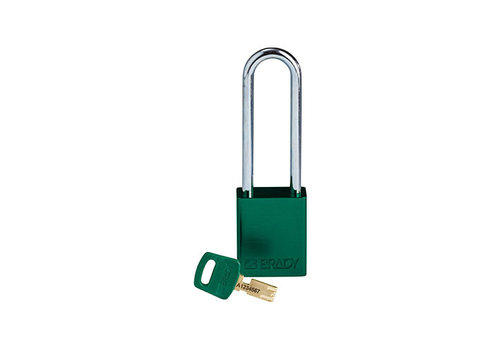 SafeKey Aluminium Sicherheitsvorhängeschloss Grün 150360 