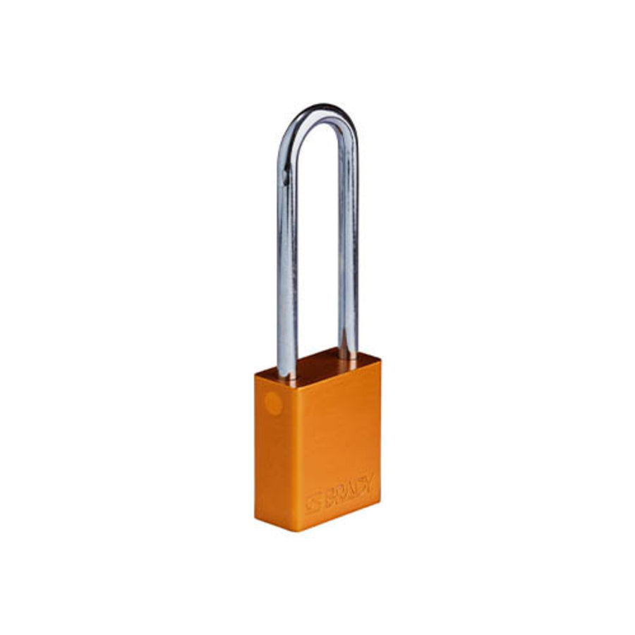 SafeKey Aluminium Sicherheitsvorhängeschloss Orange 150306