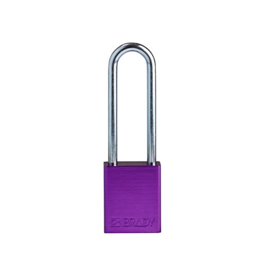 SafeKey Aluminium Sicherheitsvorhängeschloss lila 150330