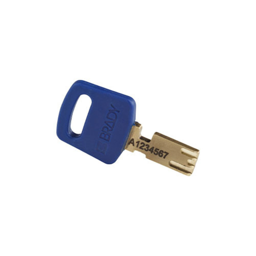 SafeKey Aluminium Sicherheitsvorhängeschloss Blau 150287