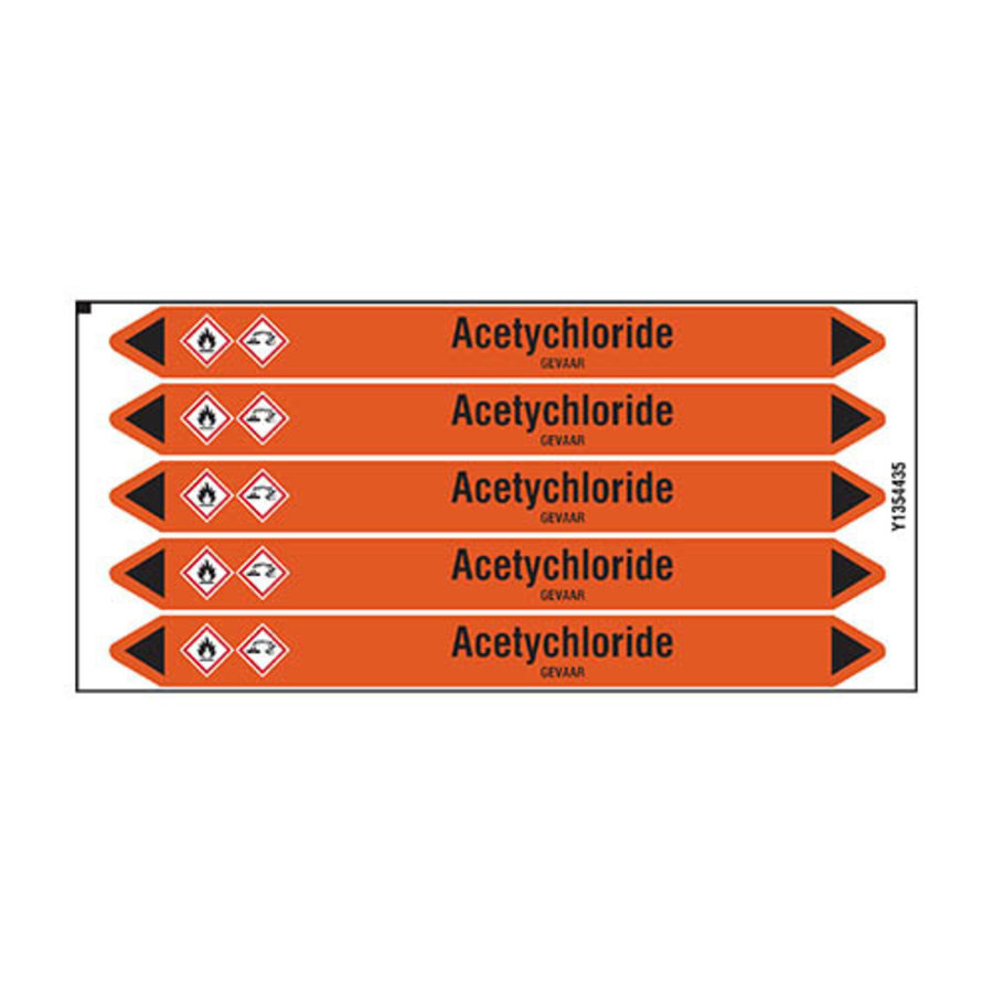 Rohrmarkierer: Acetychloride | Niederländisch | Säuren