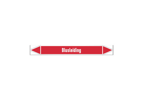 Rohrmarkierer: Blusschuim | Niederländisch | Blusleiding 