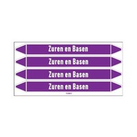 Rohrmarkierer: Vers zuur  | Niederländisch | Säuren und Laugen