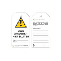 Wiederbeschreibbare Sicherheitsanhänger Niederländisch Guardian Extreme (5 Stück)