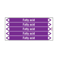 Rohrmarkierer: Fatty acid | Englisch | Säuren und Laugen