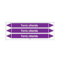 Rohrmarkierer: Ferric chloride | Englisch | Säuren und Laugen