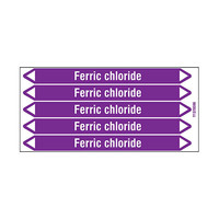 Rohrmarkierer: Ferric chloride | Englisch | Säuren und Laugen