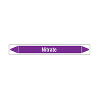 Rohrmarkierer: Nitrate | Englisch | Säuren und Laugen