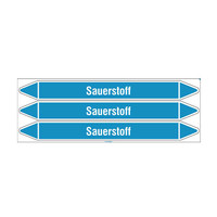 Rohrmarkierer: Sauerstoff | Deutsch | Sauerstoff