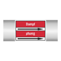 Rohrmarkierer: Brüdendampf | Deutsch | Dampf