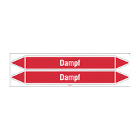 Rohrmarkierer: Brüdendampf | Deutsch | Dampf