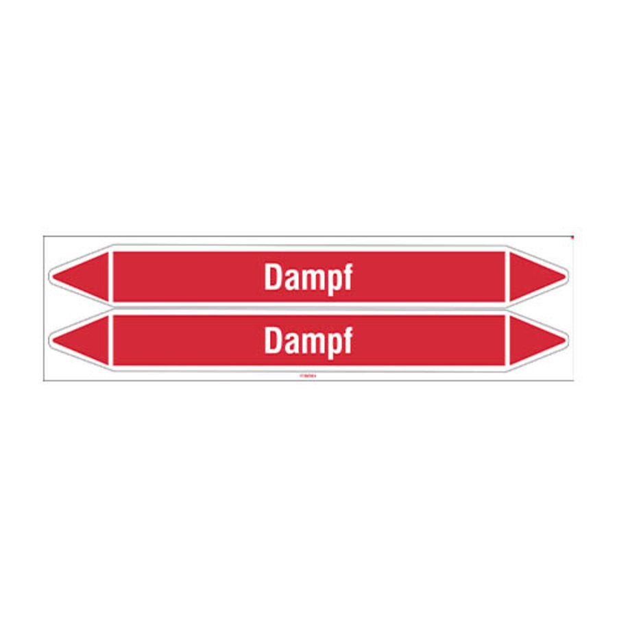 Rohrmarkierer: Dampf 3 bar | Deutsch | Dampf