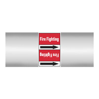 Rohrmarkierer: Fire network | Englisch | Dampf