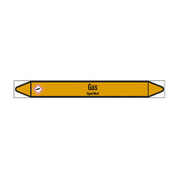 Rohrmarkierer: Fluorine | Englisch | Gase