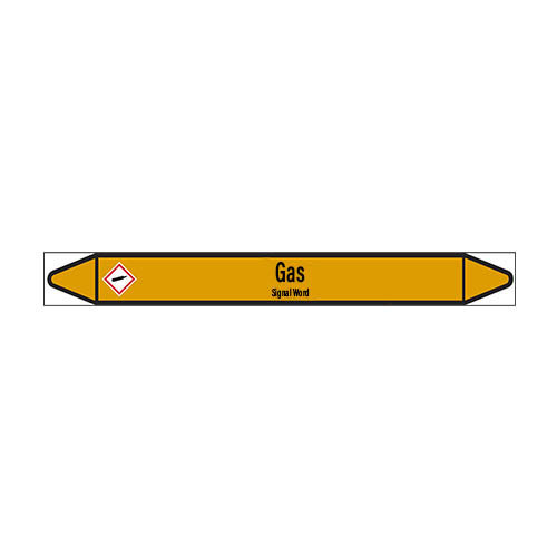 Rohrmarkierer: Fluorine | Englisch | Gase 