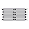 Brady Rohrmarkierer: Steam 10 bar | Englisch | Dampf