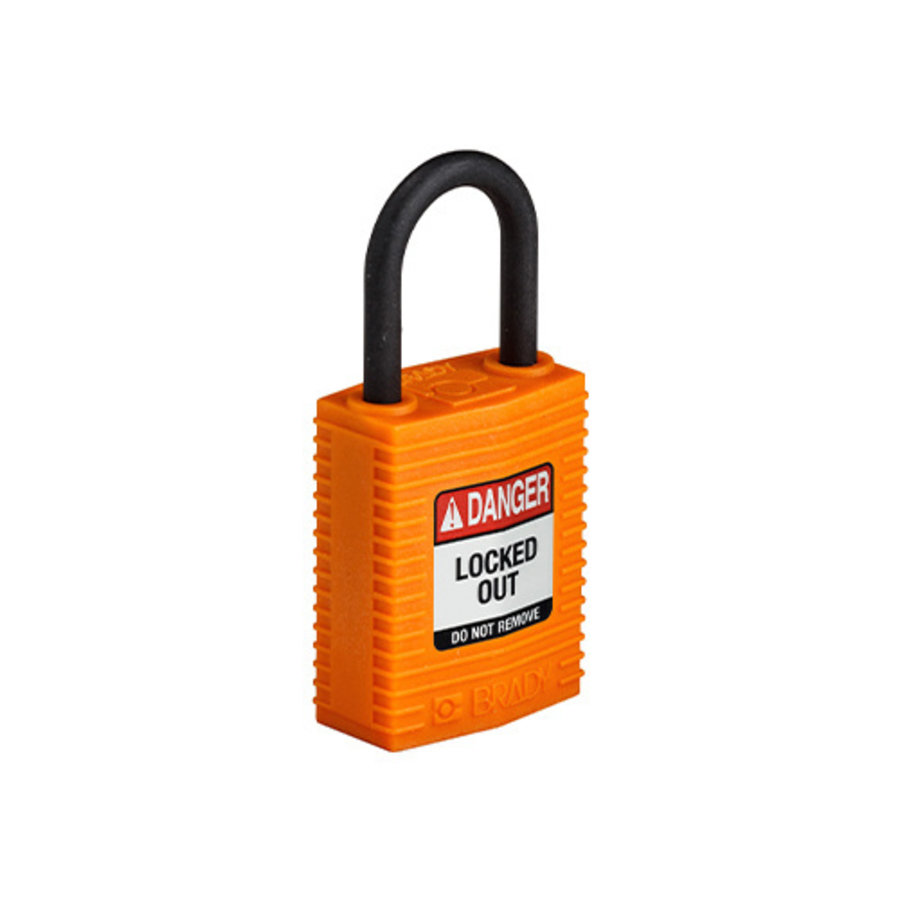 SafeKey Kompakt Nylon Sicherheitsvorhängeschloss orange 150185