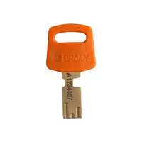 SafeKey Kompakt Nylon Sicherheitsvorhängeschloss orange 150185