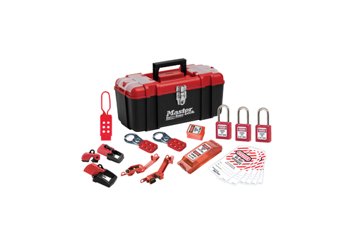 Gefüllte Lockout Toolbox 1457E410KABAS 