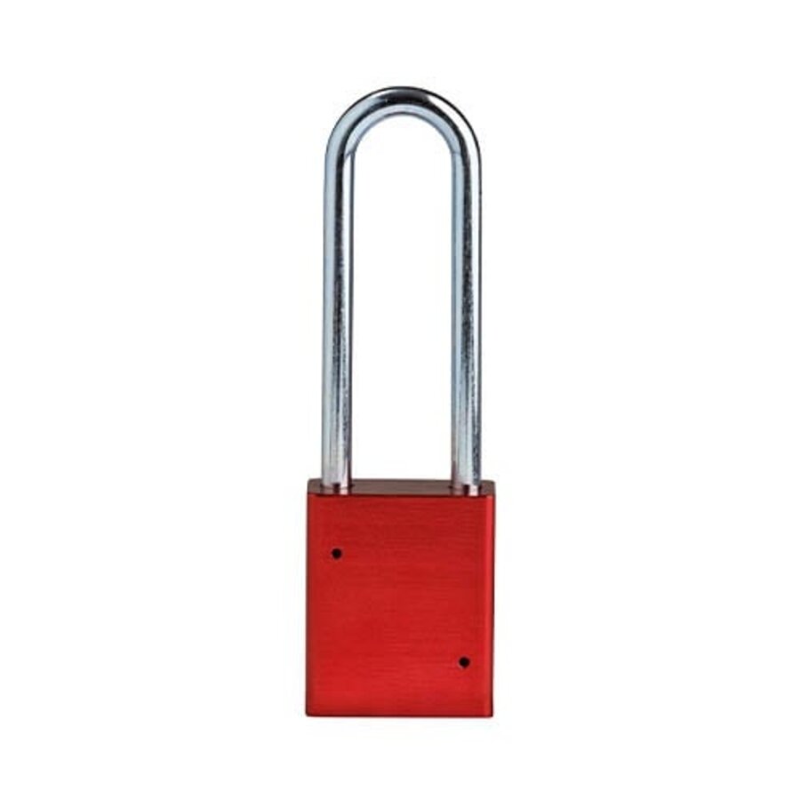SafeKey Aluminium Sicherheitsvorhängeschloss Rot 3-pack 150218