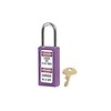 Master Lock Sicherheitsvorhängeschloss lila 411PRP - 411KAPRP