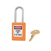 Master Lock Sicherheitsvorhängeschloss orange S33ORJ - S33KAORJ