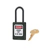 Master Lock Sicherheitsvorhängeschloss schwarz S32BLK- S32KABLK