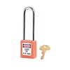 Master Lock Sicherheitsvorhängeschloss orange 410LTORJ