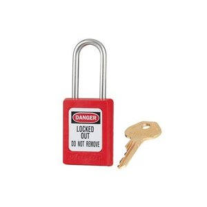 Master Lock Sicherheitsschloss rot S31RED, S31KARED