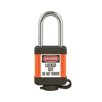 Zenex Sicherheitsvorhängeschloss orange 410ORJ, 410KAORJ