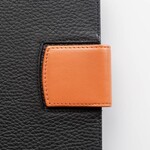 Lederlasche einzeln - orange