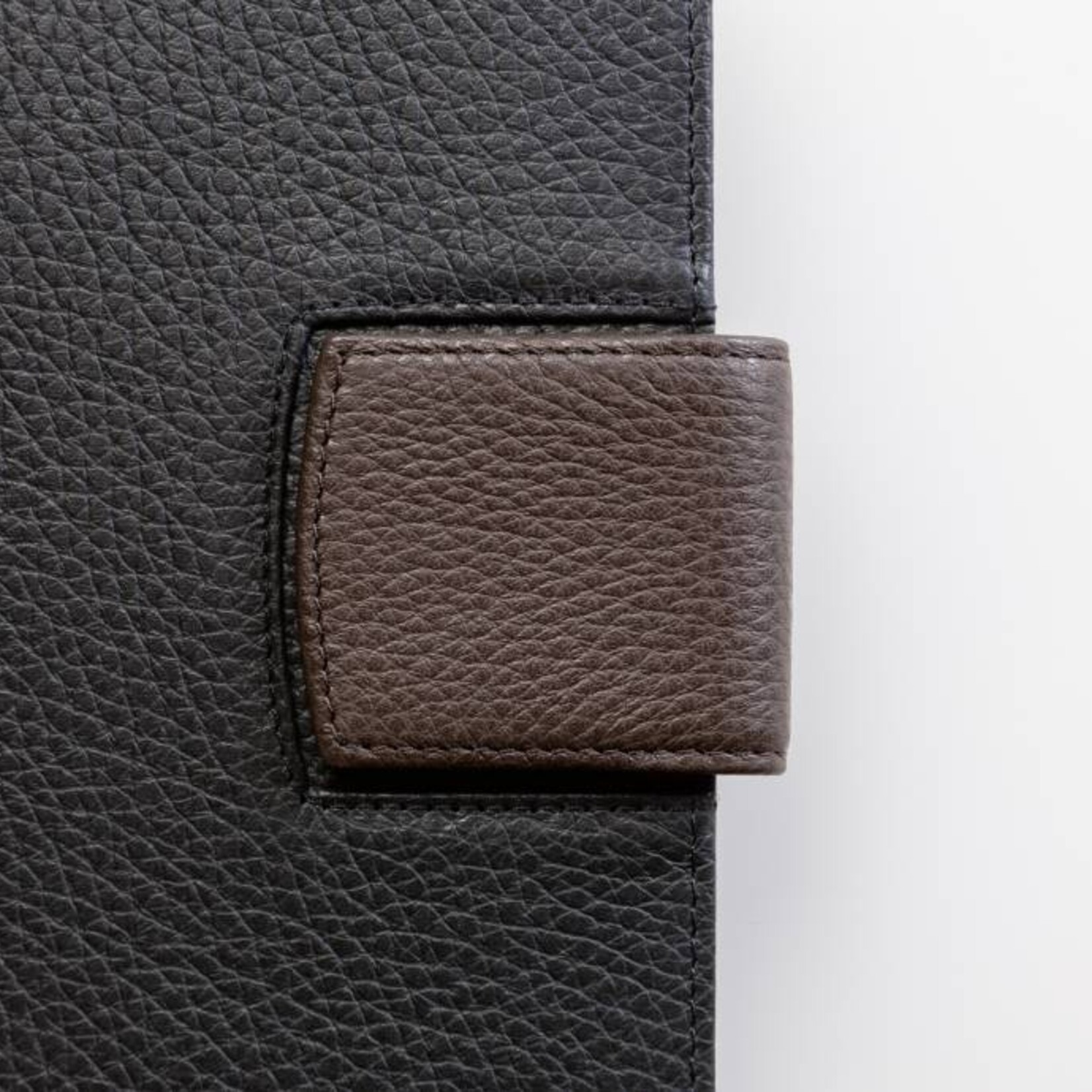 Lederlasche einzeln - braun