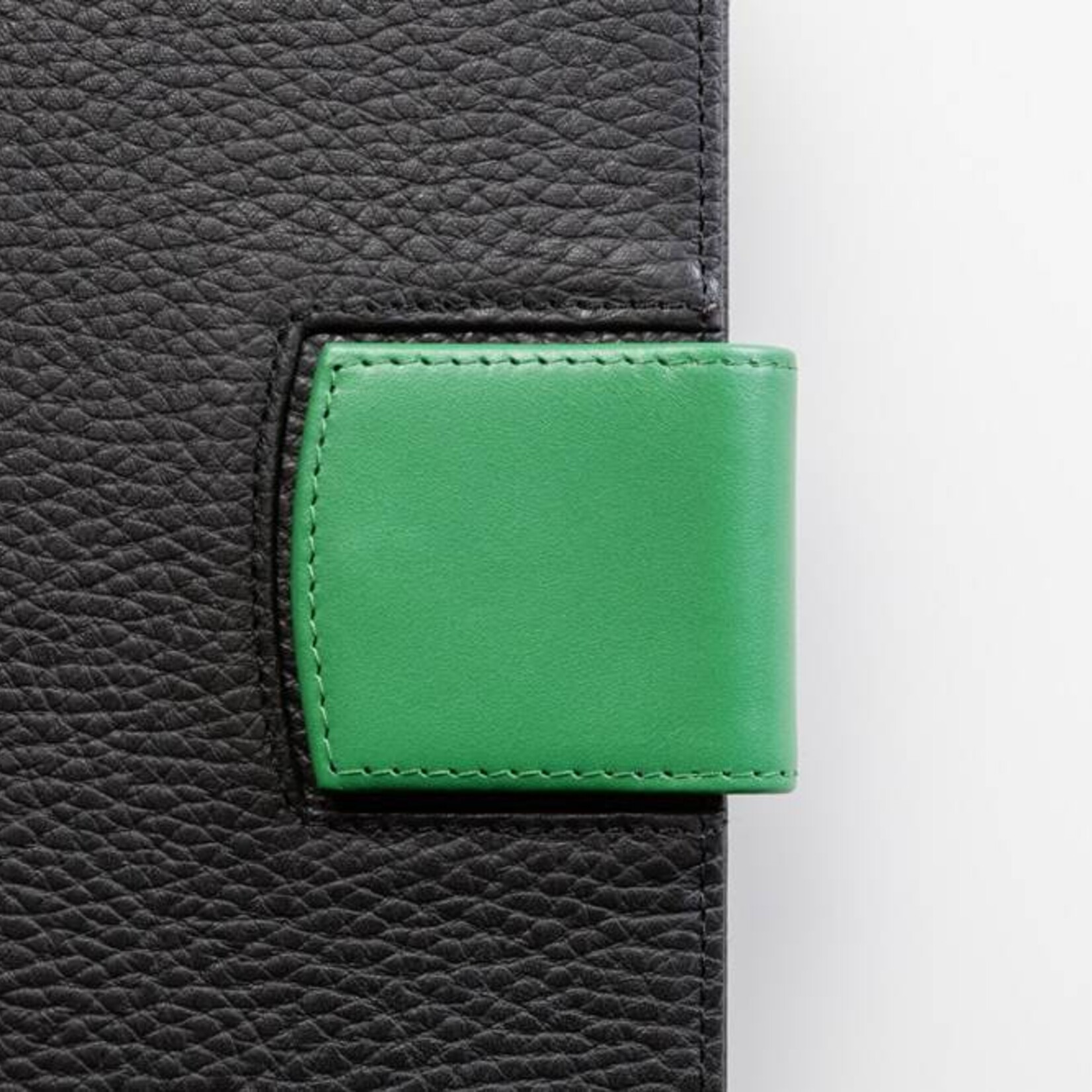 "Memo plus E" - Verschlusslasche Grün