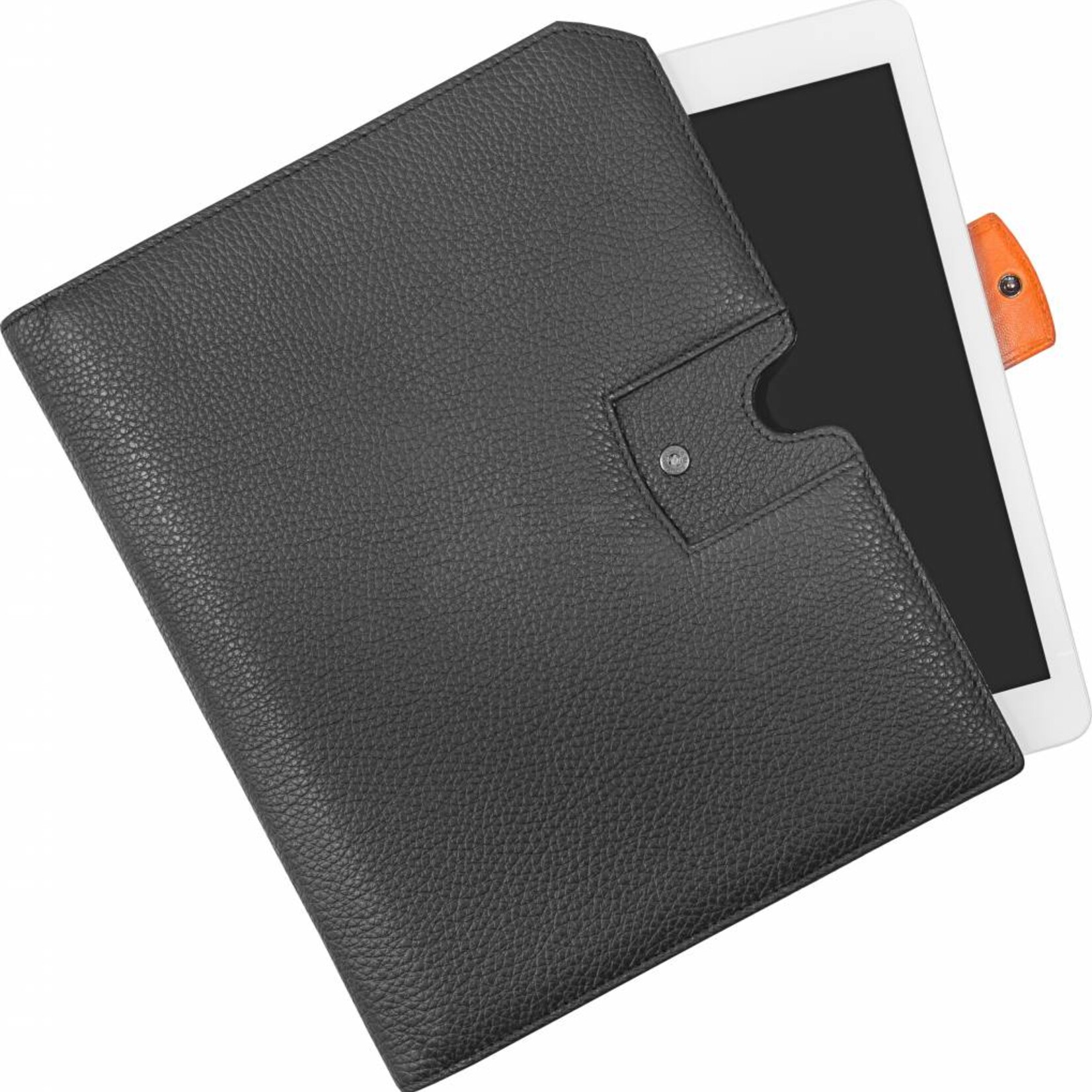 Ledermappe "Office Tablet" - Karminrot