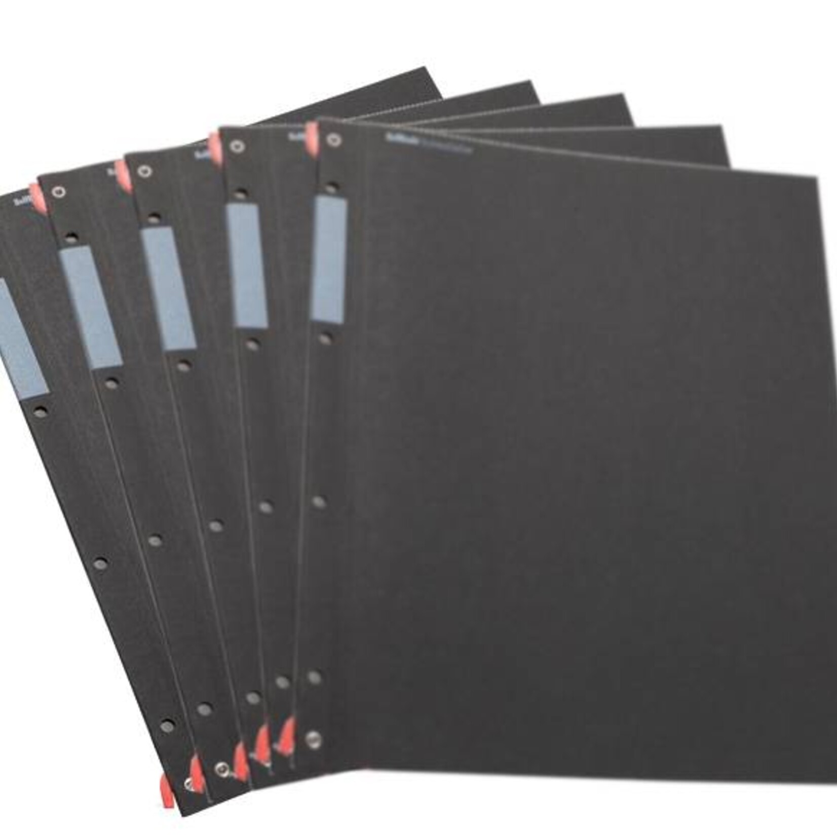 HelfRecht-SystemHefter - Schwarz - 5er-Pack