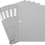 HelfRecht-SystemMappe - Grau - 5er Pack