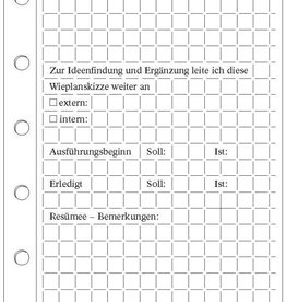 Wieplanskizzen - DIN A4