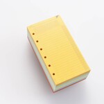 500 Blatt Zettelblock , geleimt