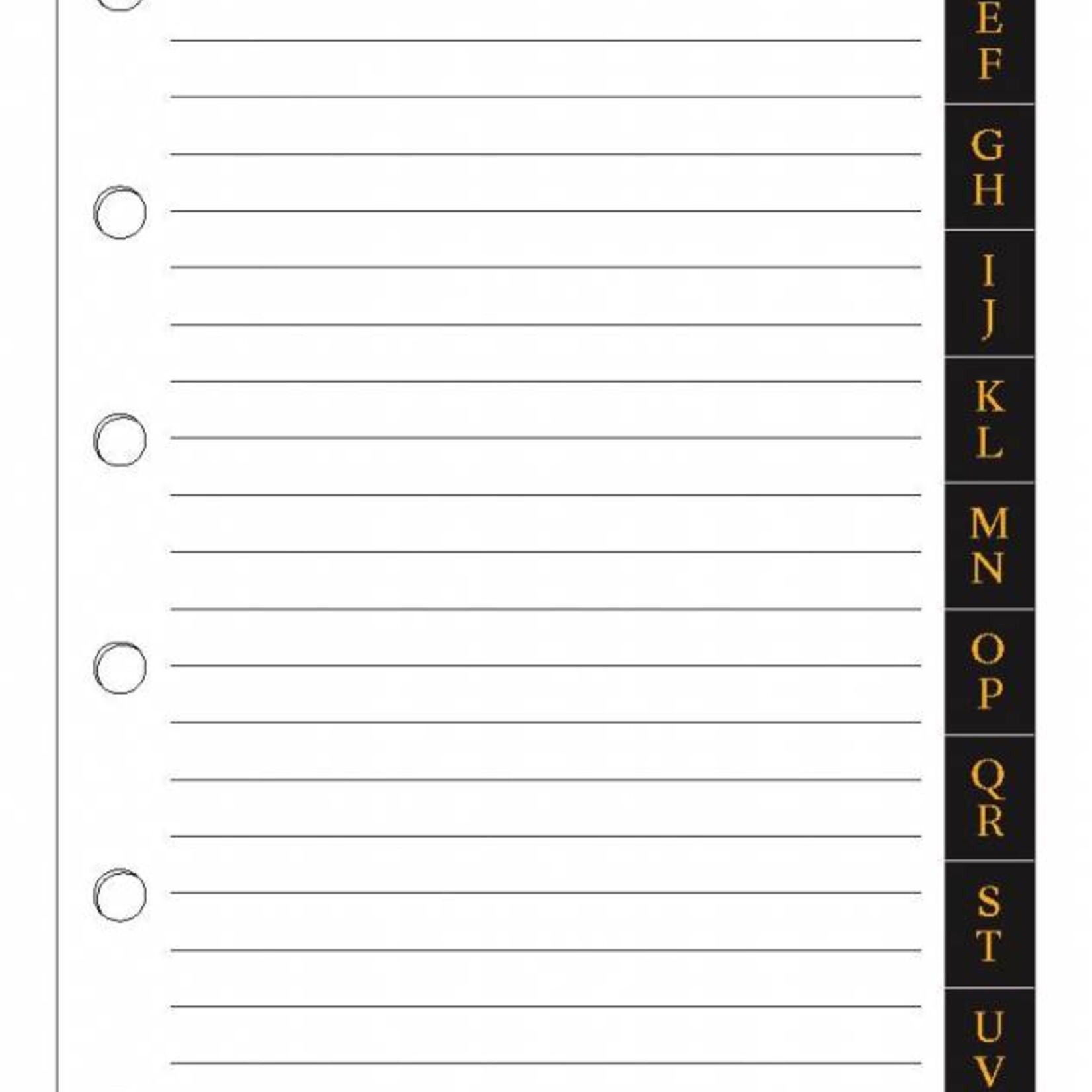 Adressenregister Kunststoff
