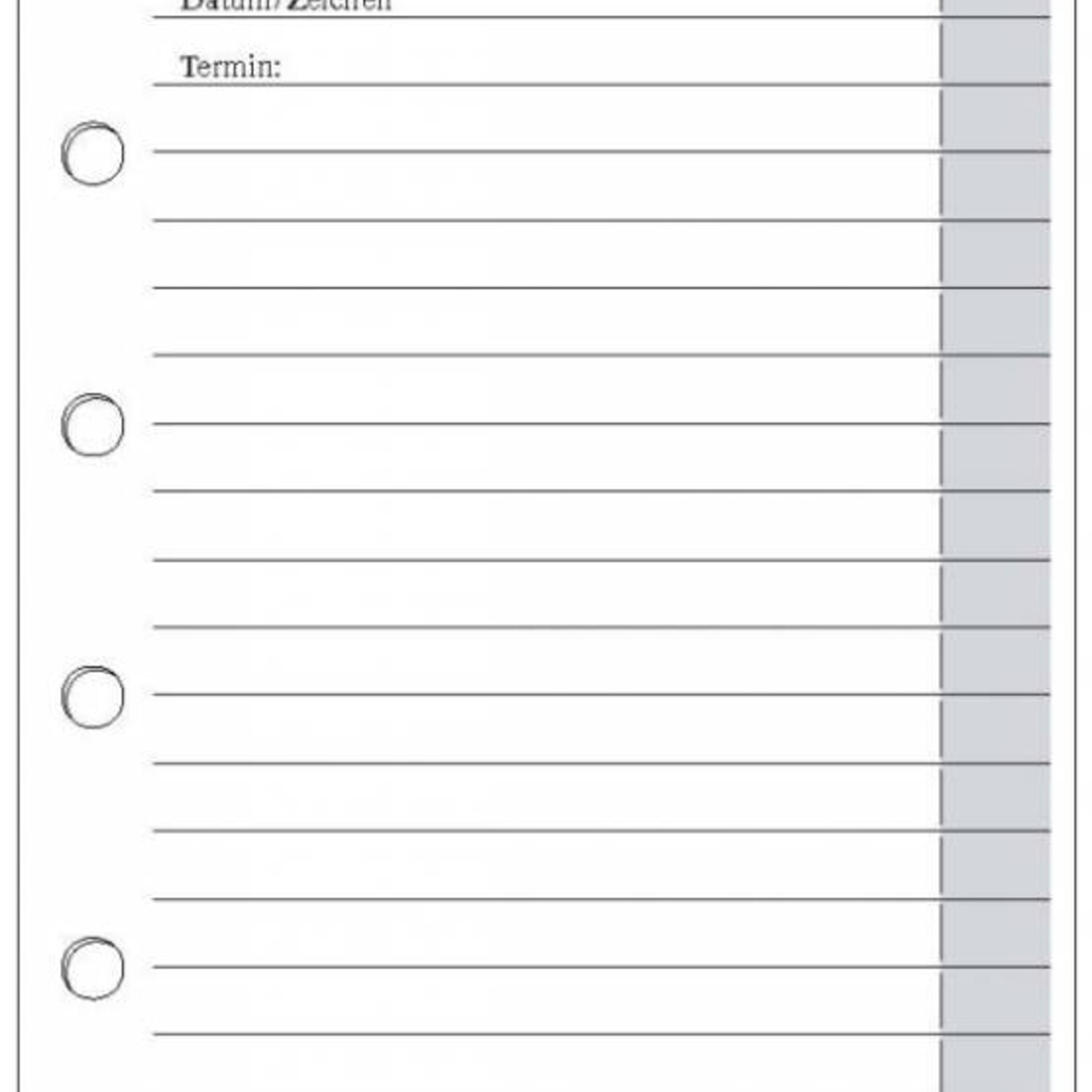 Notizzettel mit Durchschlag AM3